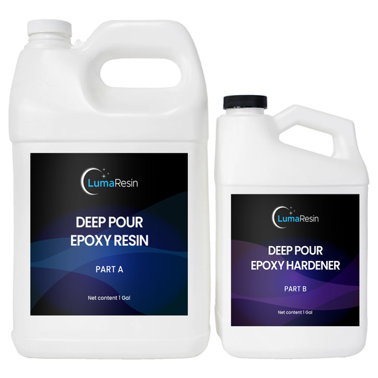 LumaResin Deep Pour Epoxy Resin Kit - 1.5 Gallon